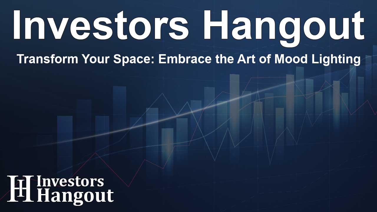 Transform Your Space: Embrace the Art of Mood Lighting